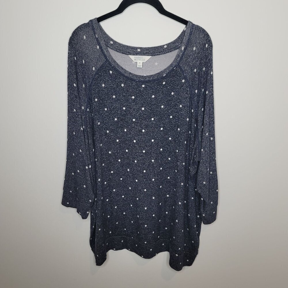 Market & Spruce Blouse‎ Womens 2X